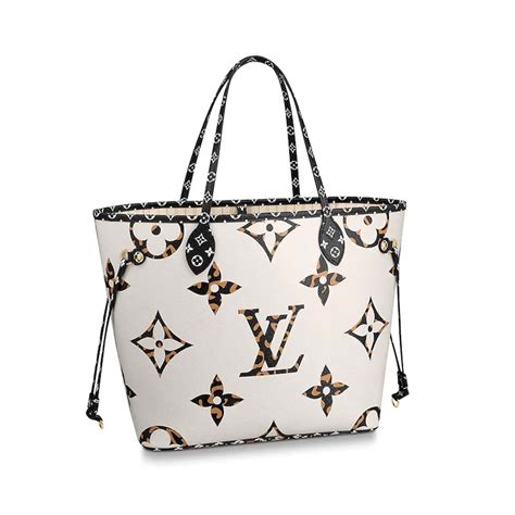 louis vuitton neverfull white monogram